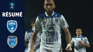 CHAMOIS NIORTAIS FC  ESTAC TROYES 0  3  Résumé  CNFC  TR3  20202021 [upl. by Eniawtna]