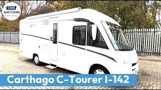 Carthago CTourer I142  Motorhome Auction [upl. by Annail629]