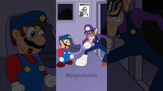 Mario Policeman Choose The Right Item To Help Waluigi Who Has A Hurt Leg mario [upl. by Ilera]