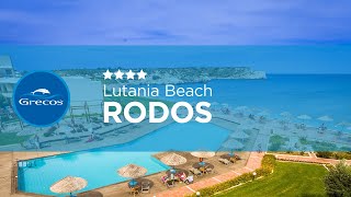 RODOS  Hotel Lutania Beach  GRECOS [upl. by Eintihw]