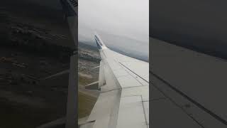 Westjet Boeing 737700 takeoff from YVR Vancouver airport [upl. by Sella]