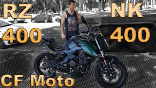 Review RZ 400  NK 400 2022  CF MOTO  ZANELLA [upl. by Wendelina]