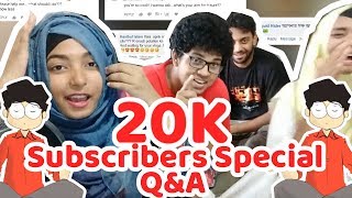 Antik Mahmud and Friends  20 Questions within 20 minutes  20k Subscribers Special [upl. by Tezile]