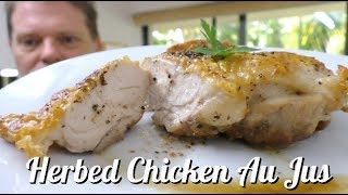 1 Chicken in Garlic Herb Sauce Recipe  Gregs Kitchen [upl. by Arries]