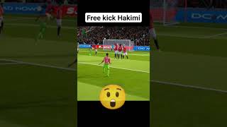 Hakimi Best free kick goalsHakimi Best of all time dls hakimi [upl. by Red]