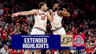 No 2 Purdue at Ohio State Extended Highlights I CBS Sports [upl. by Behah]