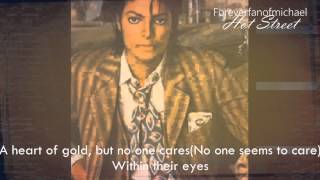 Michael Jackson Unrelased  Hot Street lyrics [upl. by Shantee]