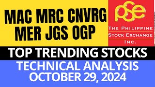 MAC  MRC  CNVRG  MER  JGS  OGP  PSE TECHNICAL ANALYSIS [upl. by Noffihc]