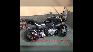 Indo instalar a ponteira da Akrapovic [upl. by Attelliw]