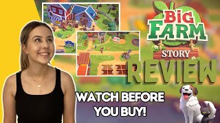 5 Things To Know BEFORE YOU BUY  Big Farm Story Review  Nintendo Switch amp PC [upl. by Brandice138]