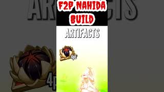 Easiest Way to Build Nahida genshinimpact genshinshorts genshin [upl. by Ansley]