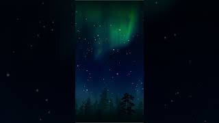 ✨Magical Aurora Lights Dancing in the Sky 🌌  4K Northern Lightsshorts [upl. by Marbut236]