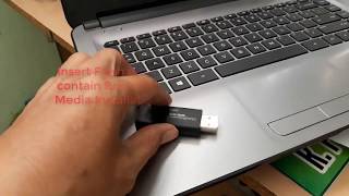 How to Boot From USB Flash Drive on HP Laptop notebook All Series [upl. by Haveman142]