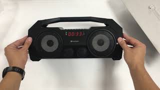 Разопаковане  Unboxing Platinet Boombox [upl. by Yun]