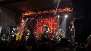 Napalm Death “Scum” Sala Salamandra 24112023 [upl. by Ellezig]