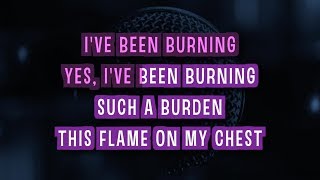 Burning Karaoke  Sam Smith [upl. by Cindee987]