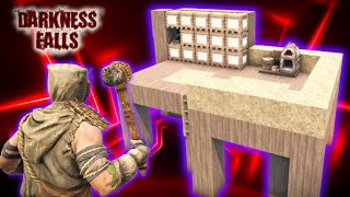 Building My Ultimate Starter Base in Darkness Falls  StepbyStep Guide  Darkness Fall Ep1 [upl. by Hildegarde]