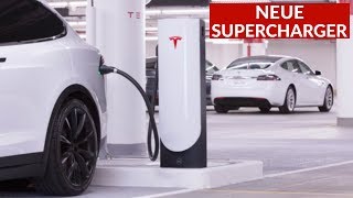 Tesla Laden  Neuer Supercharger langsamer und trotzdem gut [upl. by Areehs]