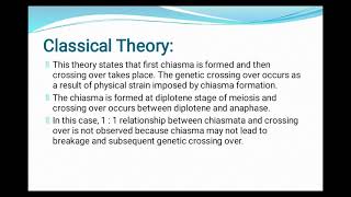 Crossing over mechanism and chiasma terminalization mechanism [upl. by Zacherie]