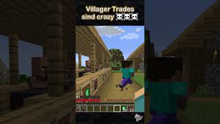 Die neuen Villager Trades sind CRAZY minecraft villager memes dorf [upl. by Muhcan837]