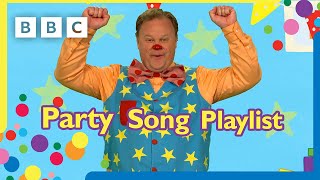 Mr Tumbles Party Song Playlist  Mr Tumble and Friends [upl. by Kenna]