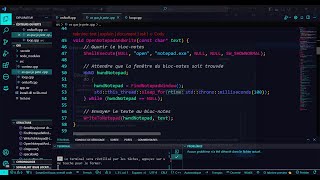 C IDE VISUAL STUDIO CODE BOOSTER A AI MISE EN PARTIQUE DES TUTO C [upl. by Yrocaj]