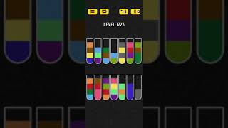 Water sort puzzle level 1723 [upl. by Cimah957]