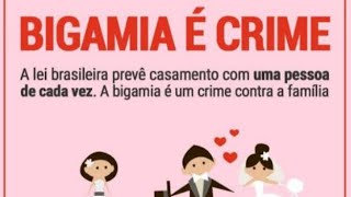 Você sabe o que é crime de Bigamia e de Poligamia [upl. by Attaynik44]