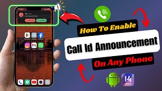 How To Enable Caller ID Announcement On Android  Caller Name Announcer [upl. by Eiggem]