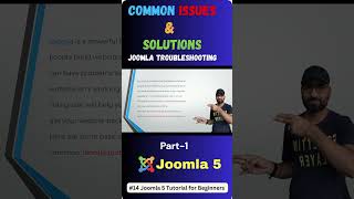 Common Issues mobile Part 1  Joomla Tutorial joomla joomla5 basicjoomla [upl. by Ferdinande]