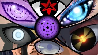 TOP 10 des YEUX LES PLUS PUISSANTS de NARUTOBORUTO  DOJUTSU [upl. by Allene904]