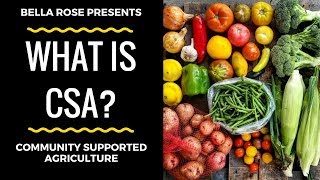 What is Community Supported Agriculture CSA  Planet Forward Storyfest 2018 [upl. by Ahsienet]