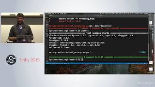 Testing your Python Code with PyTest  Scipy 2019 Tutorial  John Leeman Ryan May [upl. by Ramsden]