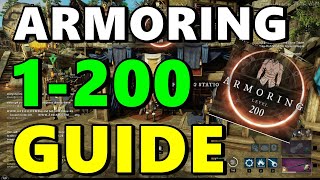 Armoring 1 200 guide New World how i did it quick [upl. by Nonie]