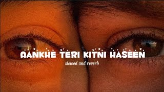 Aankhe Teri Kitni Haseen 🥀  slowed and reverb ✨ [upl. by Noonberg]