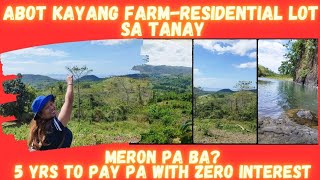 HACIENDA FARMRES PHASE 4 TANAY MURANG FARM RESIDENTIAL LOT NEAR SAMPALOC TANAY HIGHWAY [upl. by Renrag]