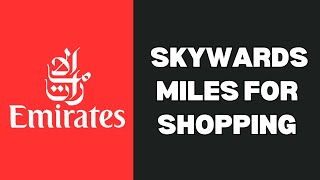 How To Claim Emirates Skywards Miles [upl. by Mihar]