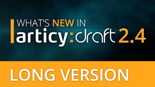 articydraft 24  Whats New Long version tutorial [upl. by Annaeirb]