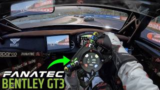 First Race with My NEW Fanatec Bentley GT3 Wheel at Bathurst  ACC [upl. by Daune]