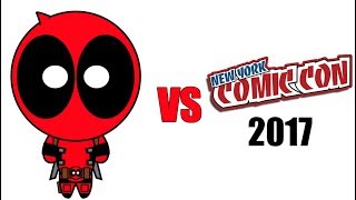 Deadpool vs New York Comic Con NYCC 2017 [upl. by Anahsek]