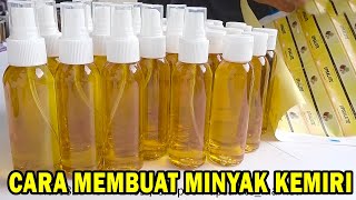 Cara Membuat Minyak Kemiri  HOW TO MAKE CANDLENUT OIL [upl. by Trebor158]