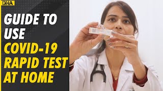 WATCH How to Perform Covid19 Rapid Antigen Test at Home  COVID19 Update [upl. by Vale18]