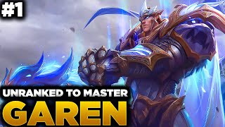 Unranked to Master Garen 1  Season 13 Garen Gameplay Guide  Builds  Garen New Builds Patch 1310 [upl. by Sibel494]