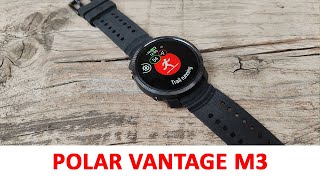 Review Polar Vantage M3  Pantalla AMOLED mapas offline 30h batería [upl. by Htnamas]