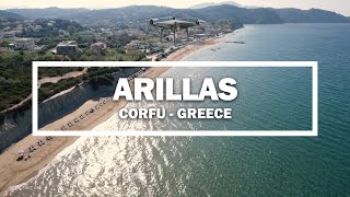 🎬 Arillas  Corfu Greece ✈ Drone [upl. by Seleta540]