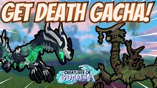 How to GET WOODRALONE FAST DEATH Gacha Token  Creatures of Sonaria [upl. by Eilitan702]