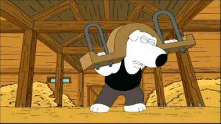 Family Guy Rocky 4 Parody Brians Training [upl. by Kessel]