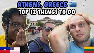 REACTION TO Things To Do In ATHENS Greece  TOP 12  FIRST TIME WATCHING [upl. by Yrome]