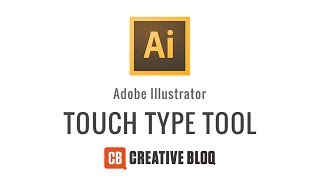 Illustrator How to use the Touch Type Tool [upl. by Clarice]