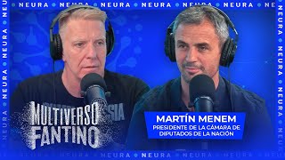 Martín Menem con Alejandro Fantino  Mano a Mano  Multiverso Fantino  1112 [upl. by Muir]